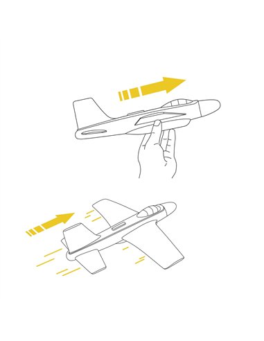 Avion Fire Jet Djeco
