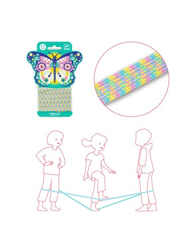 Jeu de l'elastique Papillon Djeco