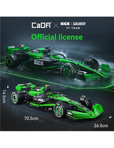 Voiture de Course KICK Sauber F1 Team C45 1:24 CaDA