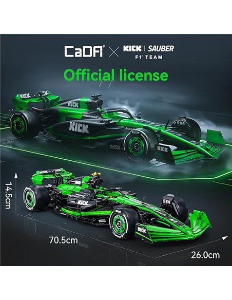 Voiture de Course KICK Sauber F1 Team C45 1:24 CaDA
