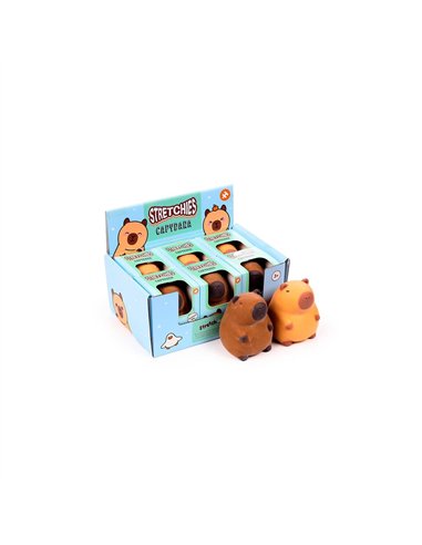 KAWAII - Capybara - Figurine 'Stretchies' Anti-Stress