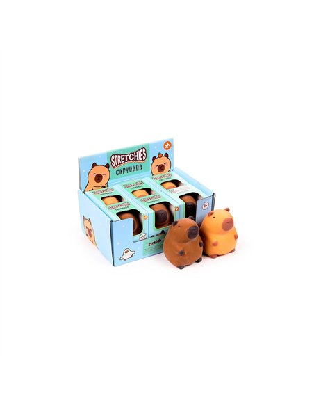 KAWAII - Capybara - Figurine 'Stretchies' Anti-Stress