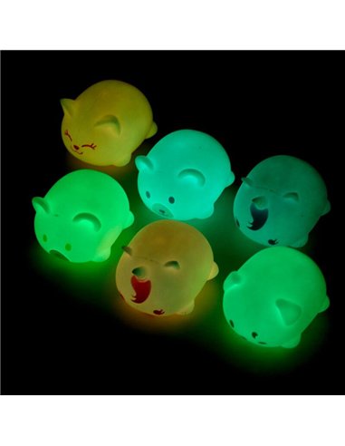 Jouet Animal Etirable à Presser Phosphorescent