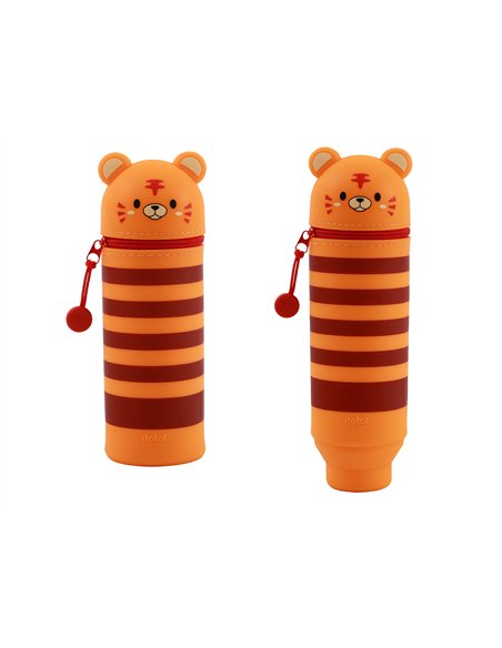 Étui à crayons de silicone TIGER - ITOTAL