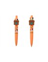 Stylo Pop-Up chat blanc et orange - itotal
