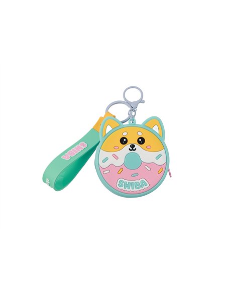 Pochette donut chien shiba - itotal