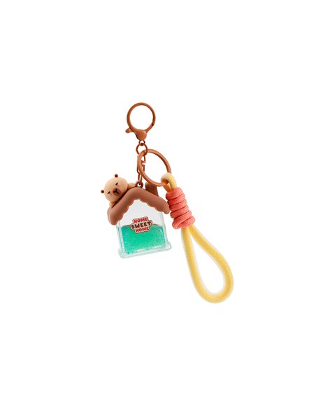 Porte clés maison capybara - itotal