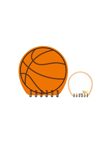 Bloc-notes SPORT basketball - itotal