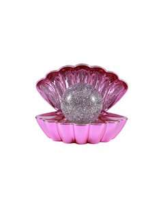 Lampe Coquillage rose métallique - Itotal