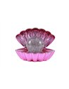 Lampe Coquillage rose métallique - Itotal