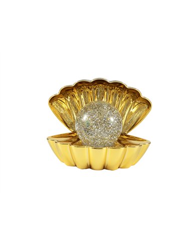 Lampe Coquillage dorée - Itotal