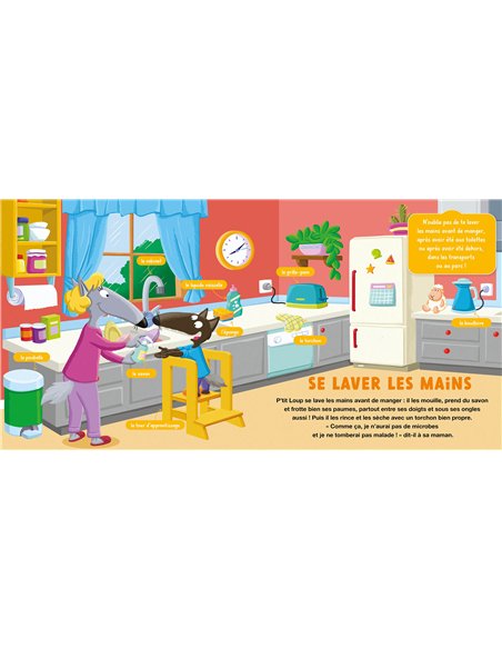 MON DOC P'TIT LOUP - LA PROPRETÉ - auzou
