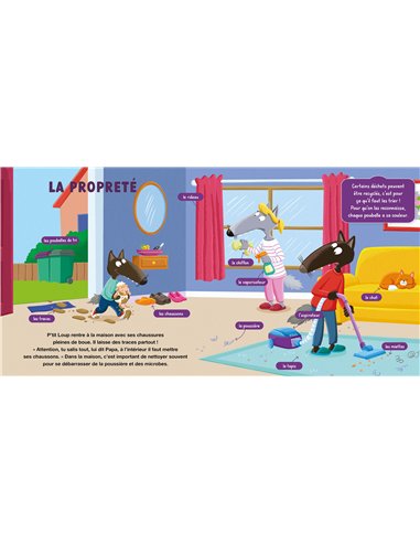 MON DOC P'TIT LOUP - LA PROPRETÉ - auzou