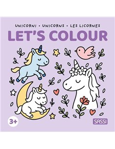 Let's colour : Les licornes - Sassi