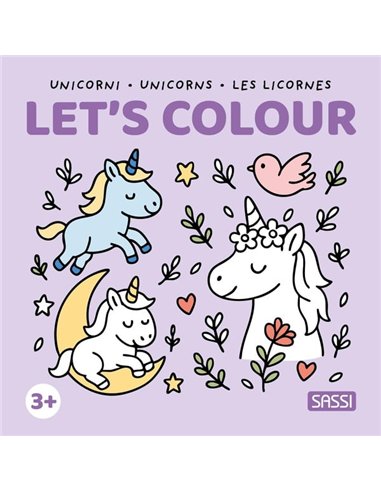 Let's colour : Les licornes - Sassi