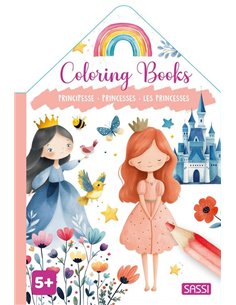 Colouring books - Les princesses - Sassi