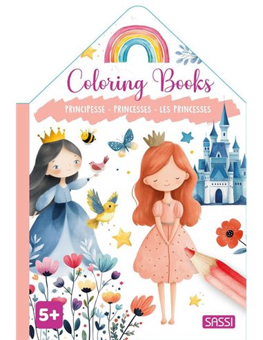 Colouring books - Les princesses - Sassi