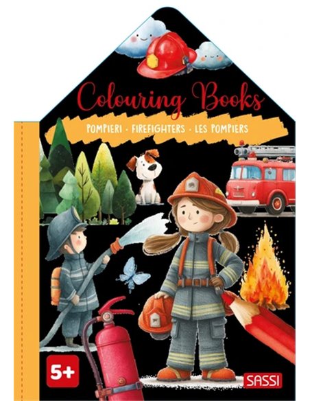 Colouring books - Les pompiers - Sassi