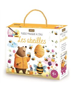 Puzzle magique à l'eau - les abeilles - Sassi