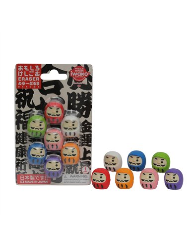 IWAKO - Set gommes - Daruma