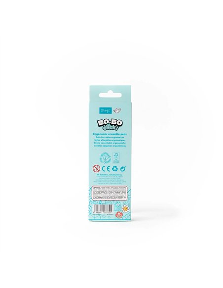 Set de 2 stylos effaçables Bo-Bo Click ! - Chat et Chien - MR WONDERFUL
