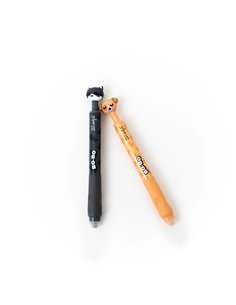 Set de 2 stylos effaçables Bo-Bo Click ! - Chat et Chien - MR WONDERFUL