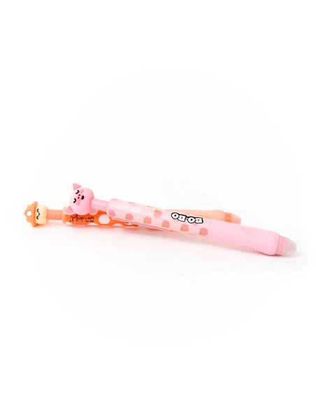 Set de 2 stylos effaçables Bo-Bo Click! - Champignon et Cochon - MR WONDERFUL