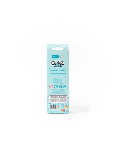 Set de 2 stylos effaçables Bo-Bo Click! - Champignon et Cochon - MR WONDERFUL