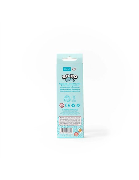 Set de 2 stylos effaçables Bo-Bo Click! - Champignon et Cochon - MR WONDERFUL