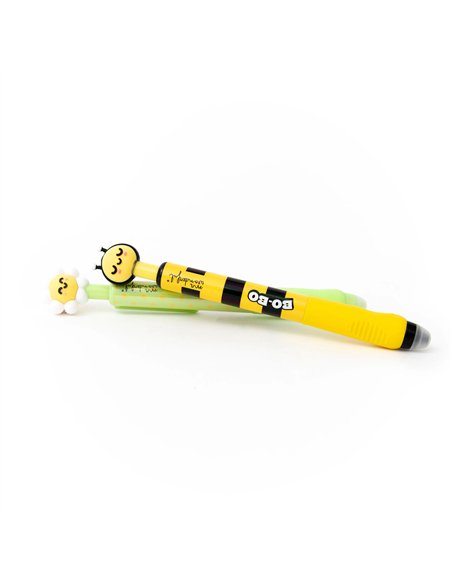 Set de 2 stylos effaçables Bo-Bo Click ! – Marguerite et Abeille - MR WONDERFUL