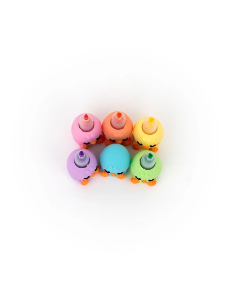 Set de 5 surligneurs empilables – Lazy Bo-Bo - MR WONDERFUL