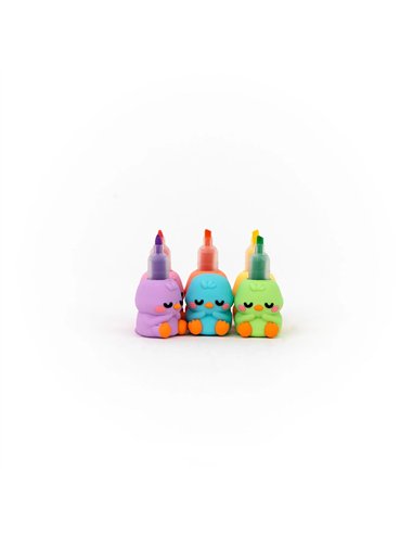 Set de 5 surligneurs empilables – Lazy Bo-Bo - MR WONDERFUL