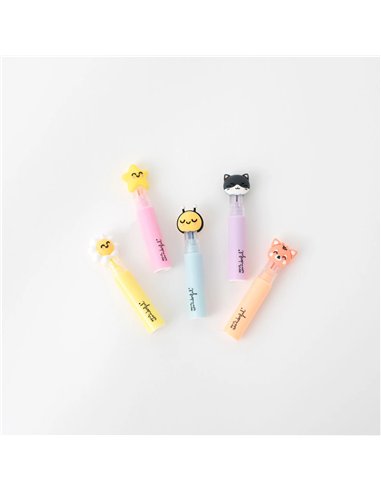 Lot de 5 surligneurs pastel – MR WONDERFUL