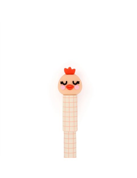 Stylo effaçable Bo-Bo Gigi la poule - I'm the egg-spert - MR WONDERFUL