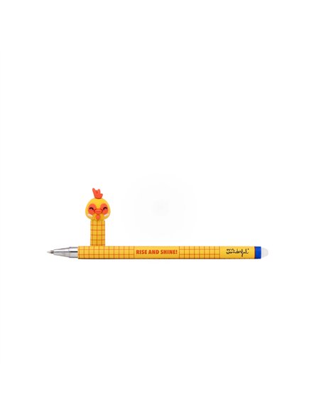Stylo effaçable Bo-Bo Mati le coq - Rise and shine! - MR WONDERFUL
