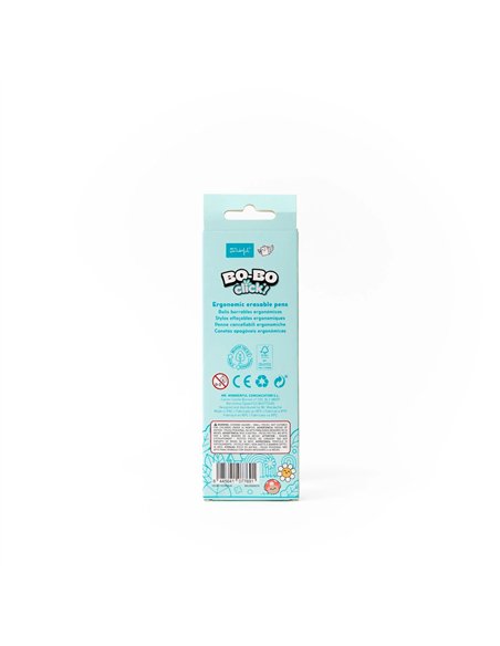 Set de 2 stylos effaçables Bo-Bo Click! - Cœur Bandit et Avocat - MR WONDERFUL