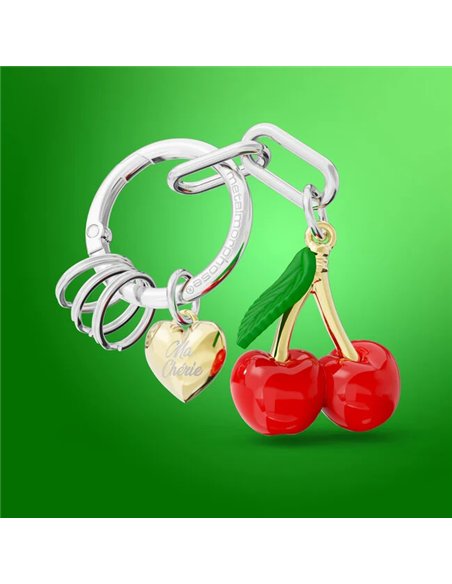 Porte-clés charms Cerise