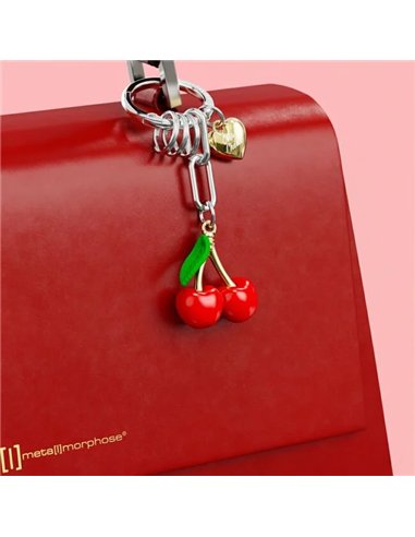Porte-clés charms Cerise