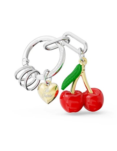 Porte-clés charms Cerise