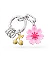 Porte-clés charms Fleur de cerisier