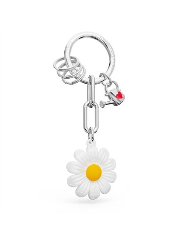 Porte-clés charms Marguerite