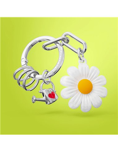 Porte-clés charms Marguerite