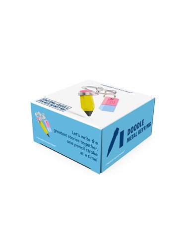 Porte-clés Crayon & Gomme maitre/maitresse