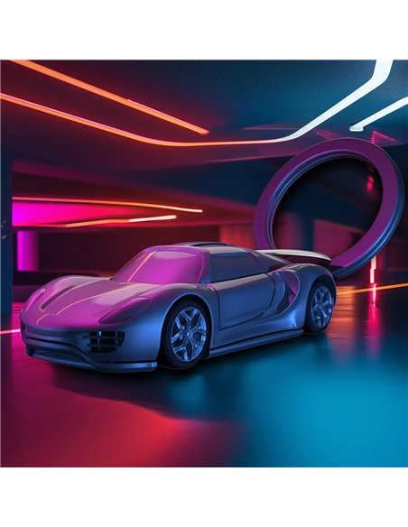 Porte-clés Supercar Noire