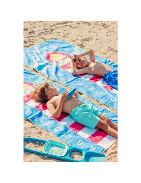 QUUT - serviette de jeu  PlayTowel M (140 x 70cm) - Phare Bleu