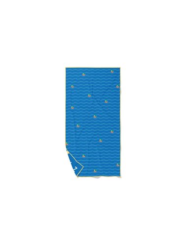 QUUT - serviette de jeu  PlayTowel M (140 x 70cm) - Phare Bleu