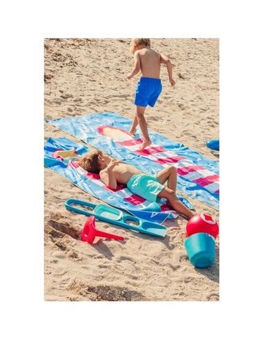 QUUT - serviette de jeu PlayTowel L (180 x 100cm) - Phare bleu