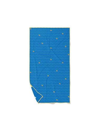 QUUT - serviette de jeu PlayTowel L (180 x 100cm) - Phare bleu
