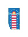 QUUT - serviette de jeu PlayTowel L (180 x 100cm) - Phare bleu