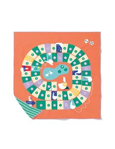 QUUT - serviette de jeu PlayTowel XL (180 x 180cm) - Jeu de l'oie